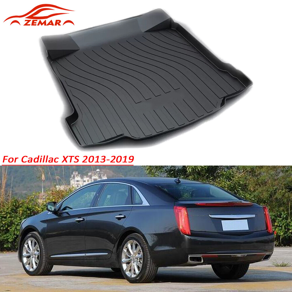 All Weather Rear Trunk Floor Cargo Tray Liner Mat TPO For Cadillac XTS