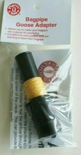 Goose Bagpipe Adapter with airflow for Bagpipes by Pipers Choice Pipes