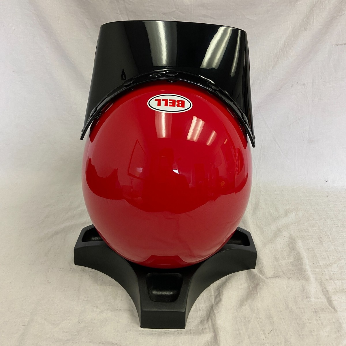 Bell Moto-3 Retro Full Face Motorcycle Helmet Classic Gloss Red