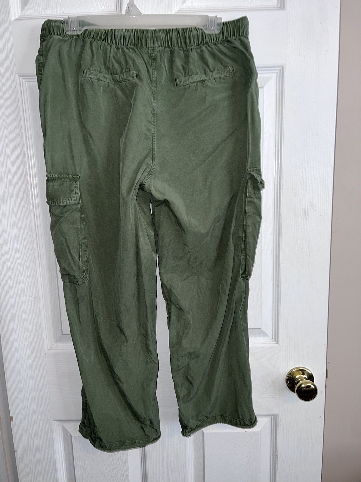 UNIVERSAL THREAD Green Lyocell Floral Patch Draws… - image 6