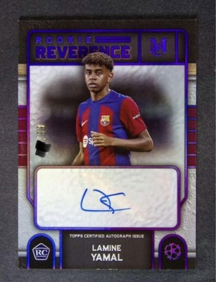 Lamine Yamal auto ヤマル　サイン入りカード Lamine Yamal 💥⚽ GLOBAL ATTRACTION AUTOGRAPH /99! Topps Chrome