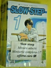 SLOW STEP -N° 1/7 -completa DI mitsuru ADACHI -manga  starlight star comics rari