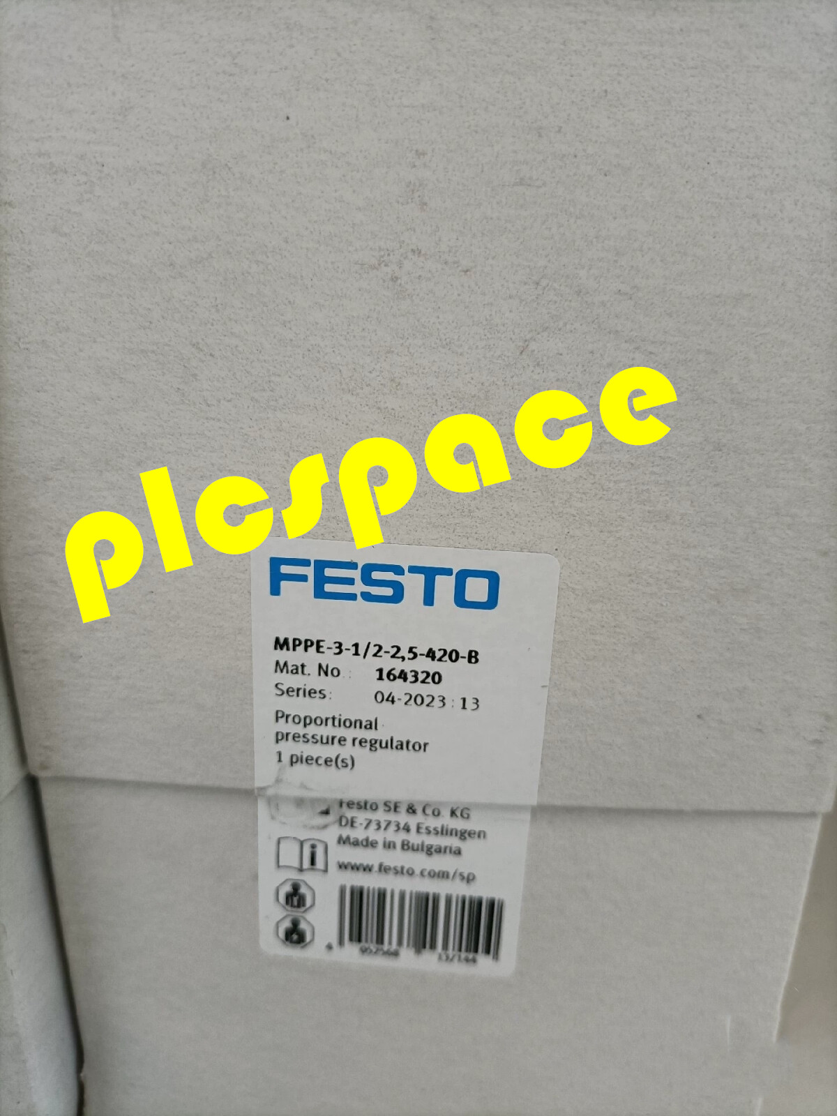 FESTO MPPE-3-1/2-2,5-420-B 164320 brand new pressure valve Express DHL or FedEx