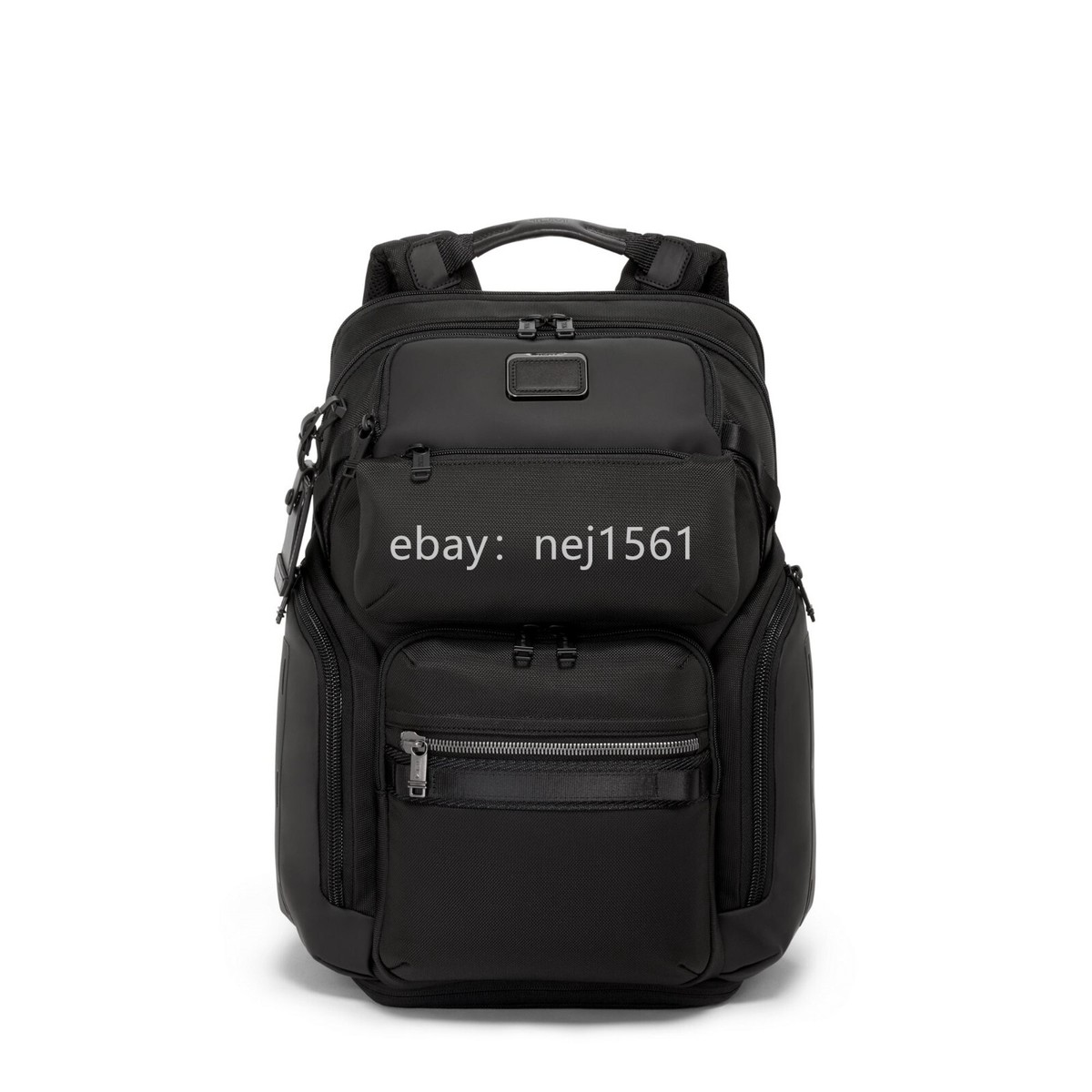 New TUMI ALPHA BRAVO Nomadic Backpack Men Black Outlet Zip Nylon 