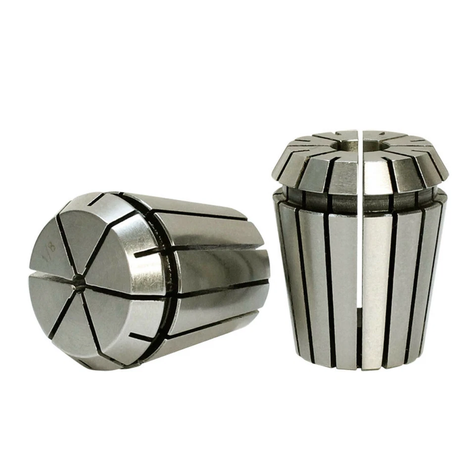 Juego de 10 pinzas para PC ER-32 3/16-3/4" pinzas de resorte R8 CAT BT CNC Runout Foto 3 de 4