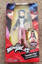Miraculous Fashion Flip Doll Marinette to Ladybug 2021 New