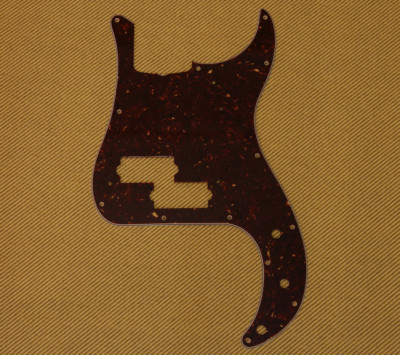 099-2021-000 Genuine Fender '62 Tortoise Precision P Bass Pickguard