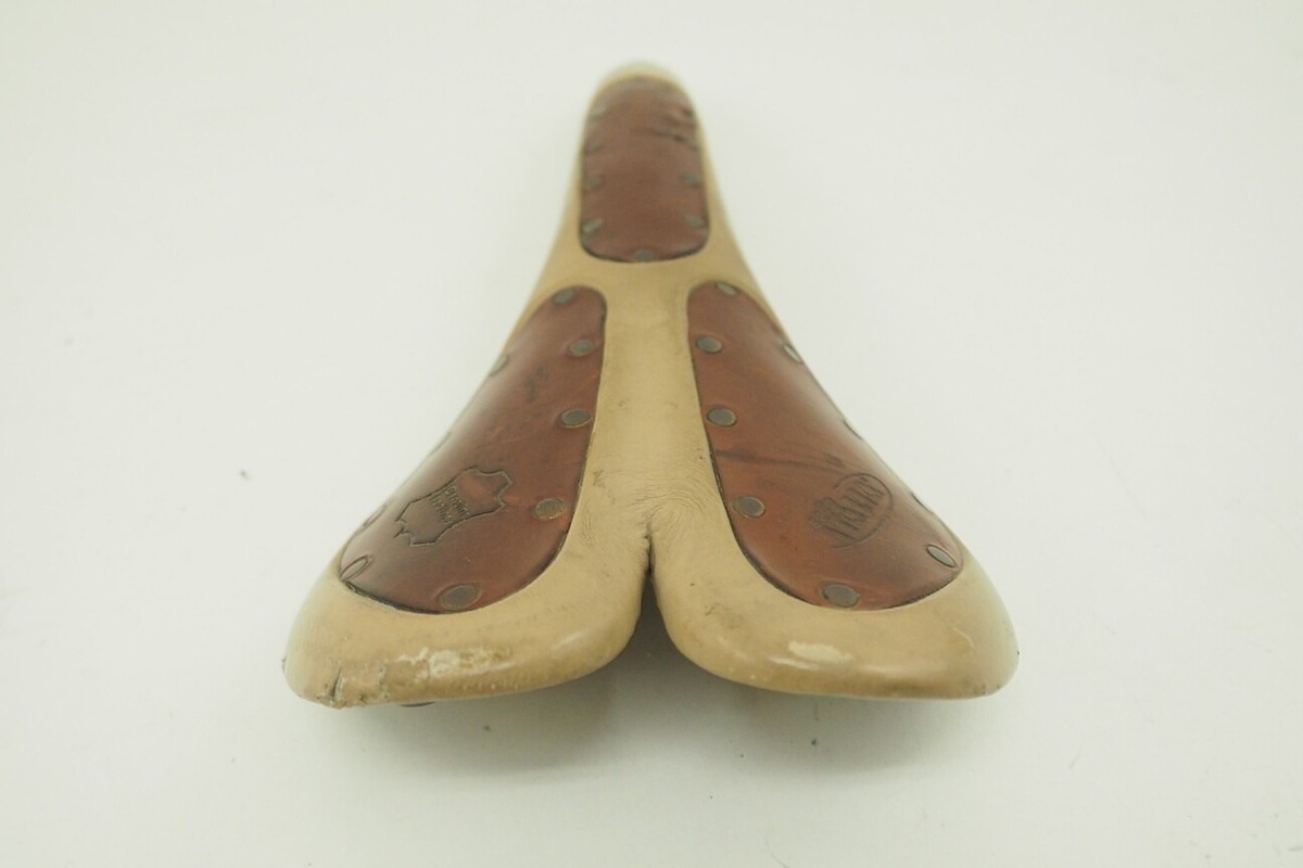 セライタリア ストリカSTORIKA Vintage Selle Italia Storika 130mm Leather Bicycle Saddle Ti