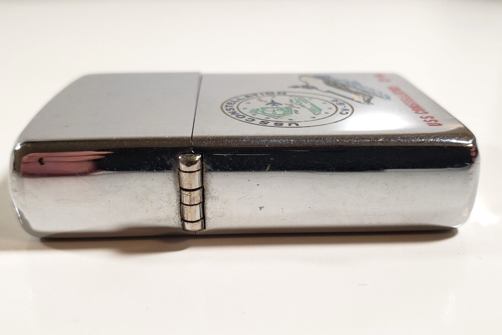Zippo Lighter U.S.S. Constellation CV64 USN Navy. Bradford, PA USA