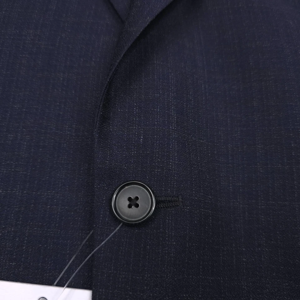 $1195 Paul Smith Soho синий графический креп плетение Slim Fit костюм мужской размер США 36R - Изображение 4 из 4