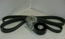 Defender Puma 2.2L Drive Belt Tensioner & Belt With Aircon LR033497, LR031360