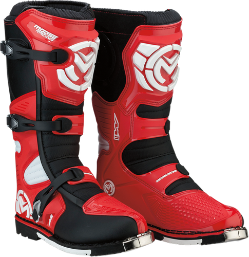 Moose Racing S18 M1.3 MX Boots 12 Red 