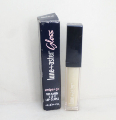 LUNE + ASTER VITAMIN C & E LIP GLOSS ROCKSTAR 0.17 OZ BOXED