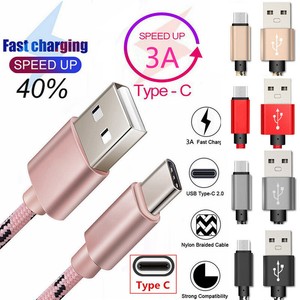 Usb C 3 1 Type C Fast Charging Cable Data Charger For Xiaomi Redmi Note 7 Mi 8 6 Ebay