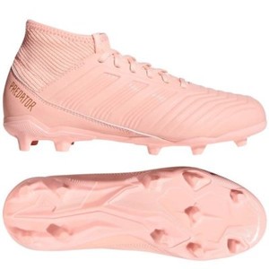 predator 18.3 firm ground cleats pink