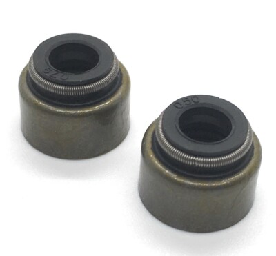 2-Pack Valve Stem Seals For Kawasaki FH FR FS FX Series Engines - Replaces OEM 92049-7001