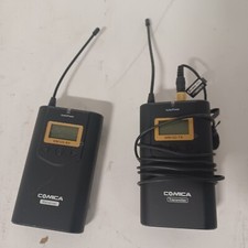 Comica Transmitter Wm100-tx & Receiver Wm100-rx Power Tested