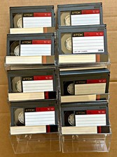 Lot of 8 TDK EHG TC-30 Extra High Grade VHS-C Camcorder Video Tapes