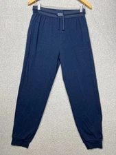 Hugo Boss Mens Cotton Logo Waist Pull On Drawstring Lounge Pants S Comfort Y2k