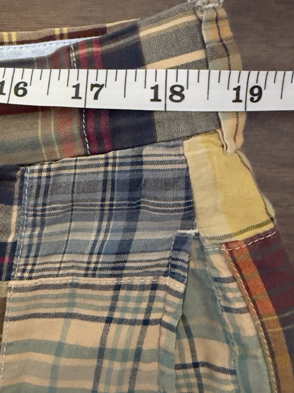 Brooks Brothers 346 Madras Patchwork Outdoor Berm… - image 11