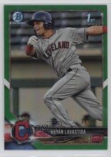 2018 Bowman Draft Chrome Green Refractor 31/99 Bryan Lavastida #BDC-43 w5p