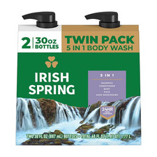 Irish Spring Body Wash for Men, Cool Fresh Scent, 2 pk./30 oz. (FREE SHIPPING) 0.70 per gallon