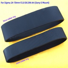 Camera Lens Zoom Focus Rubber Ring for Sigma 24-70mm F2.8 DG DN Sony E Mount