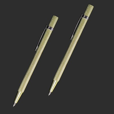 VebaCidi Scribe Tool, 2 Pieces Tungsten Carbide 1 Count (Pack of 2), Golden