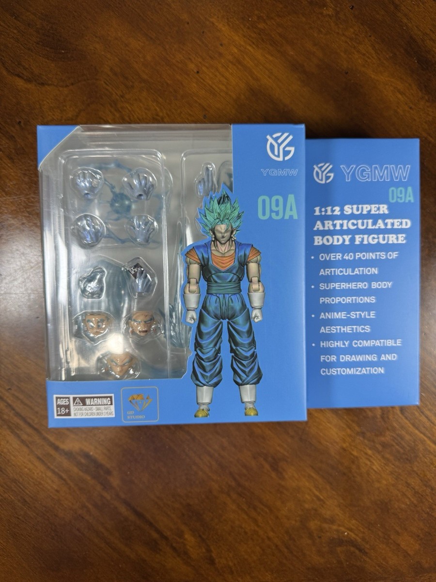 SH Figuarts Dragon Ball Z YGMW Vegito Super Saiyan Blue 09A OC
