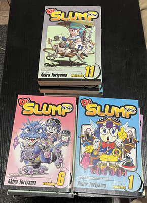 Dr.SLUMP 全18巻セット 英語版 Dr Slump Manga Vol 1-18 Complete Set New English From Viz Media