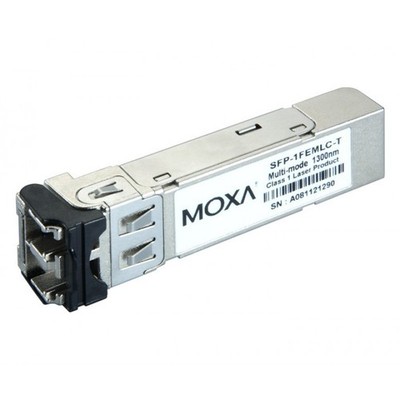 Genuine Moxa SFP-1FEMLC-T V1.3.0 Industrial 100BaseFX LC MM SFP Module NEW