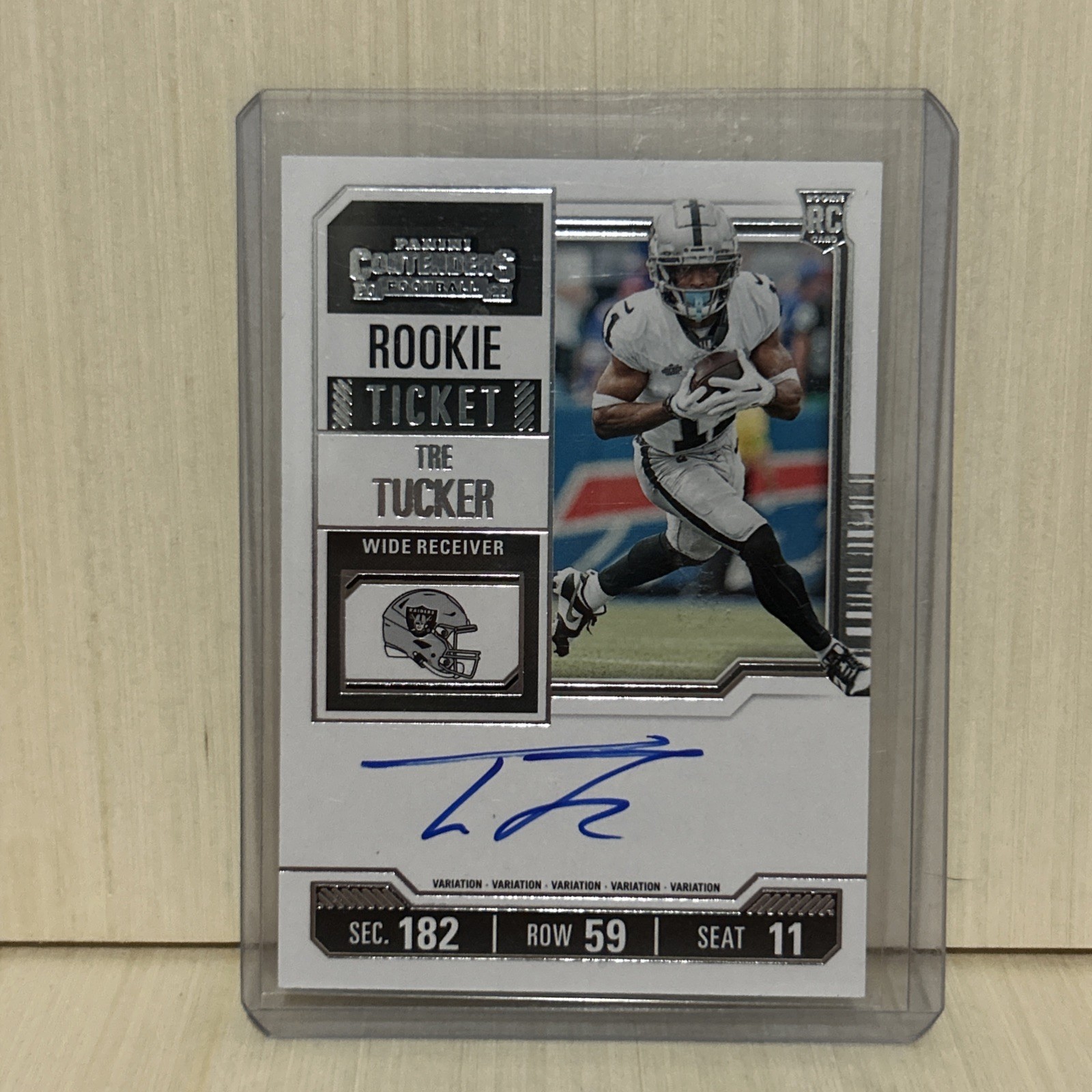 2023 Panini Contenders #136 Tre Tucker Rookie Ticket Auto