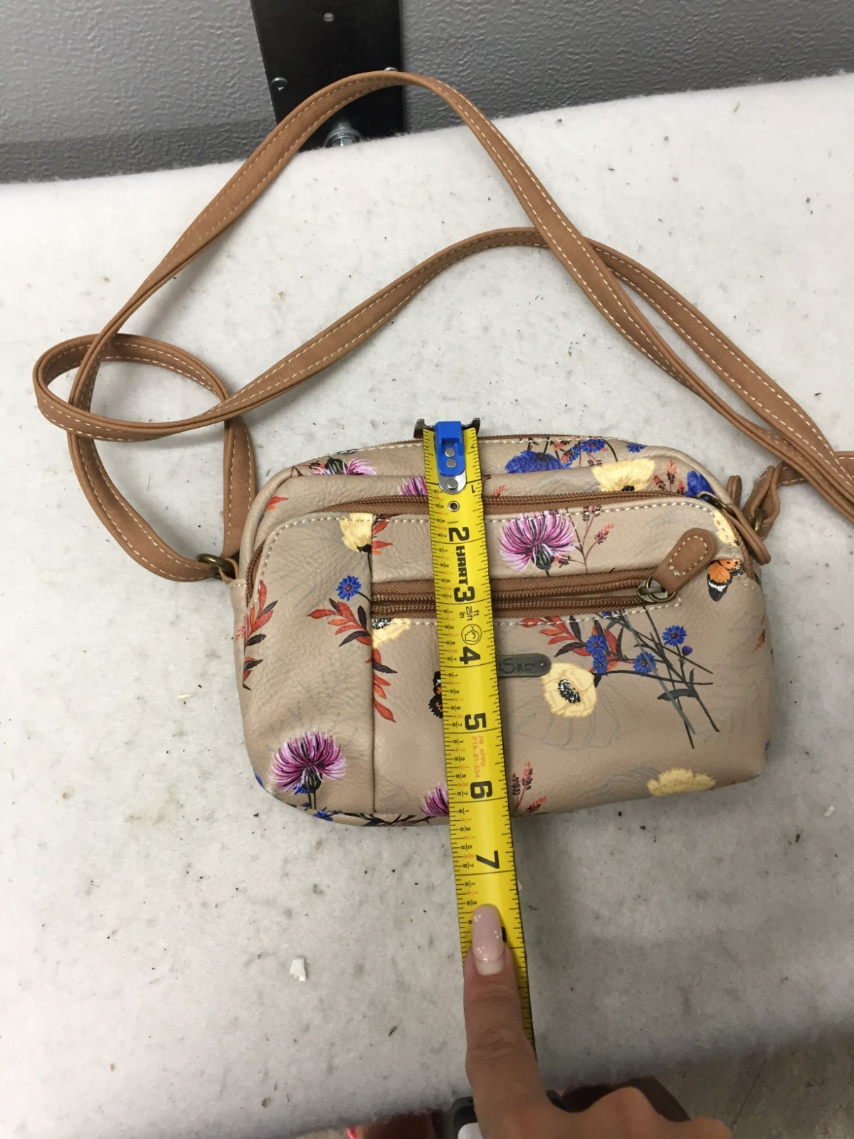 MultiSac Multi Compartment Mini Purse Butterfly F… - image 9