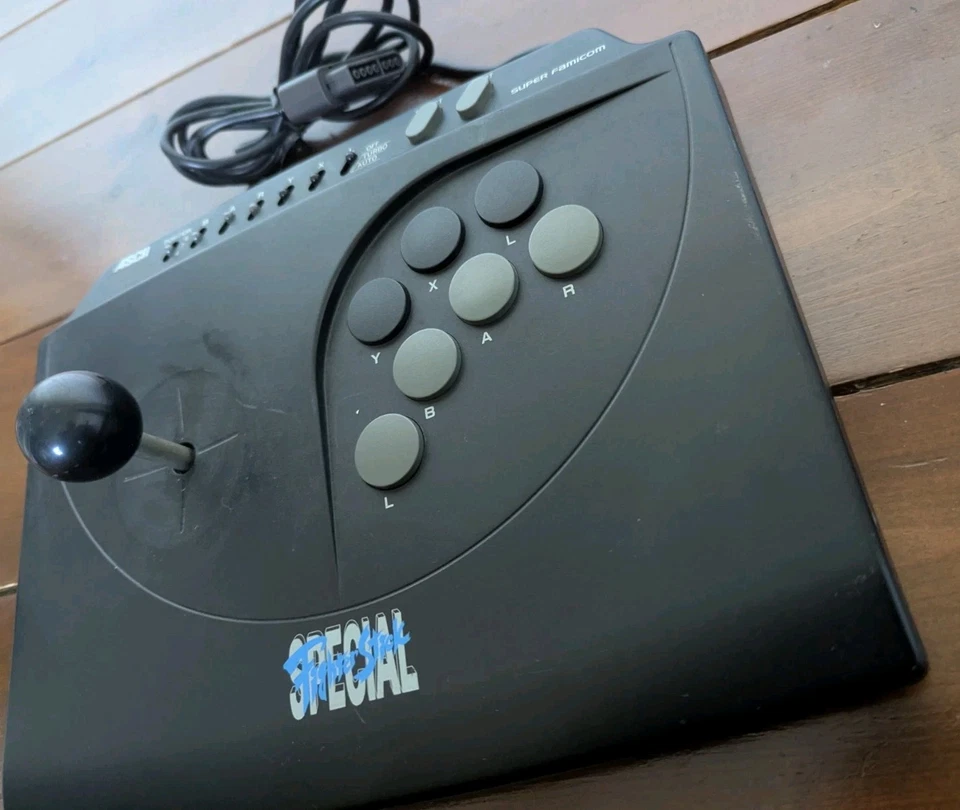 Ascii Japanese Super Nintendo Snes Fighter Stick Special Arcade Stick - Image 4 of 4