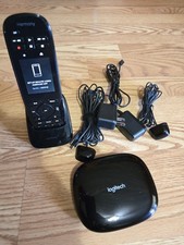 Logitech Harmony N-R0007  O-R0004 Wireless Remote Control Hub w/ Dock