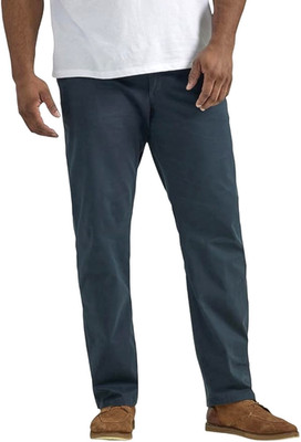 Lee Performance Series Extreme Comfort Straight Fit Navy Pants Work Casual 60x30