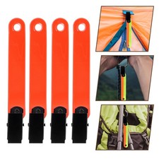 12 Pcs Wandernavigation Reflektierender Trailclip Outdoor-Clips F&uuml;r Lichter