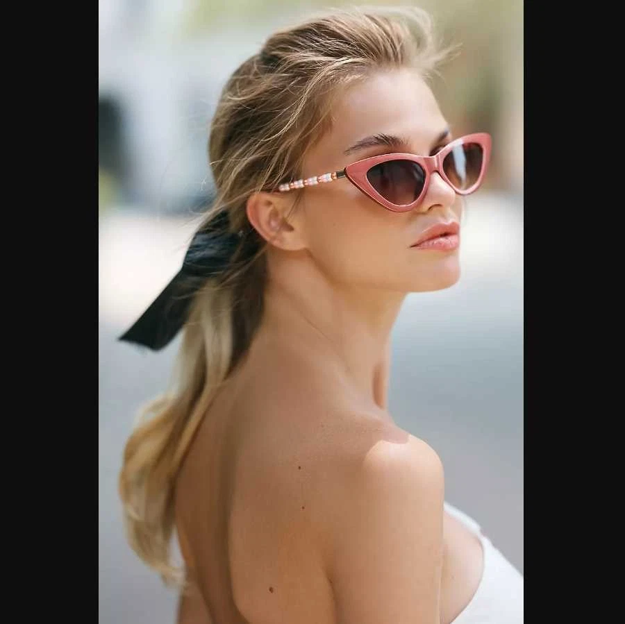 Anthropologie Pink Sunglasses for Women for sale | eBay display picture 3