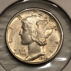 1944 10C Mercury Dime#144