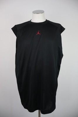 JORDAN TRAINING ÄRMELLOSES SHIRT HERREN 2XL MAN T-SHIRT CASUAL VINTAGE POLYESTER