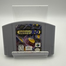Lode Runner 3-D (Nintendo 64, 1998) N64 Cartridge Only - READ LISTING