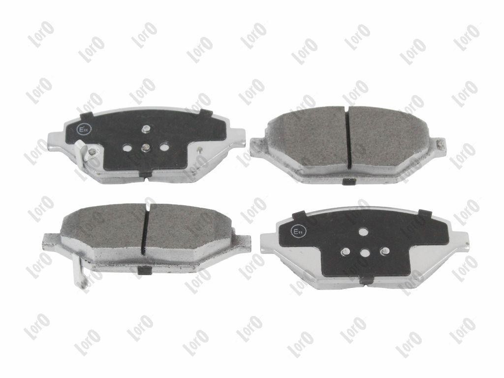 ABAKUS Brake Pad Set Disc Brake 231-01-372 For Opel, Reinforced