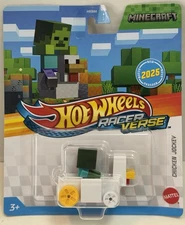 Hot Wheels Racer Verse Minecraft CHICKEN JOCKEY VHTF! 2025 Mattel