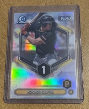 KONNOR GRIFFIN - 2026 Bowman Baseball CHROME - Top 100 PROSPECTS! NICE!!