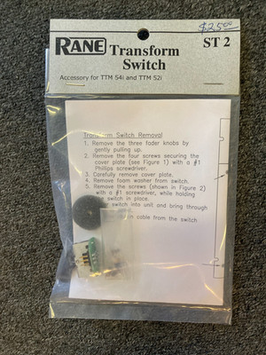 Rane ST 2 Transform Switch kit, the Rane TTM 54i and TTM 52i DJ mixers - New