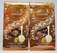 Lindt Lindor Snickerdoodle White Chocolate Truffles 2X 5.1 Oz