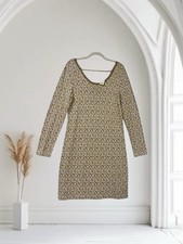 Banana Republic Leopard Print Sweater Dress Women’s Size XL Soft Stretch $149