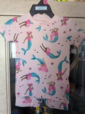 New Carter's Baby Girls 2 Piece Pajama Set, Mermaid, Pink, Size 18 Months