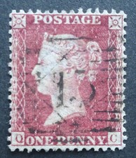QV C10 plate 59, QC, London cancel, very fine used (4548)
