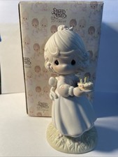 Precious Moments Figurine 524301 "May Your Birthday Be a Blessing" 1990 NIB